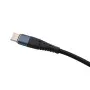 Černý nabíjecí a datový kabel Typ-C