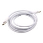 Cable de carga y datos, Tipo-C/Tipo-C, 60 W, blanco, AMPUL.eu