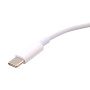 Charging and data cable, Type-C/Type-C, 60W, white, AMPUL.eu