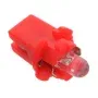 T5, B8.5D, 1x 5mm LED - Rouge, AMPUL.eu