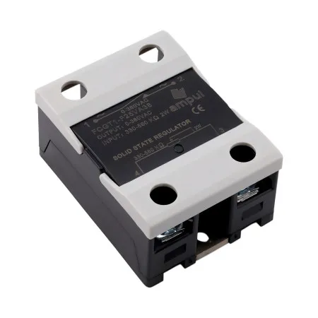 Contactless relay SSR VA with voltage regulation by