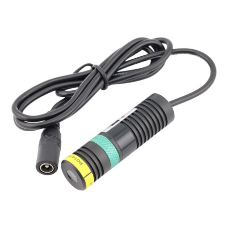 Laserski modul 520nm, 5 krugova, zelena svjetlost