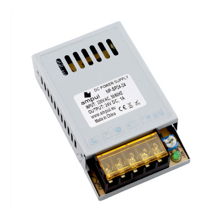 Alimentation MINI 24V, 1A compacte professionnelle, 24W