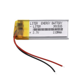 Li-Pol batéria 110mAh, 3.7V, typ 301535