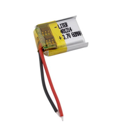 Batteria Li-Pol 60mAh 3,7V modello 401214