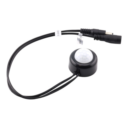 Capteur PIR-5 filaire noir 12V/24V pour drivers LED