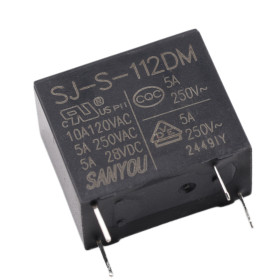 Relej SJ-S-112DM 12V DC/250V AC 5A, industrijski IP65