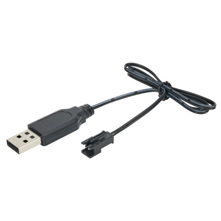 Cargador USB para baterías Ni-Mh/Ni-Cd con conector SM-2P