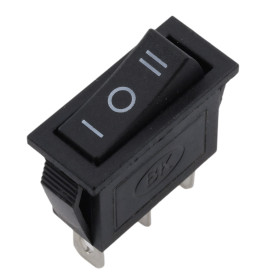 Rectangular rocker switch with indicator light KCD3, ON-OFF, 250V/16A |