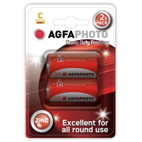 AgfaPhoto R14 Zinková Batéria 1,5V Balenie