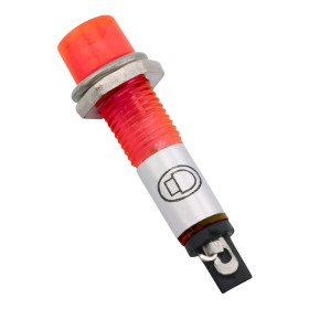 Indicator light 220/230V, IP66, for hole diameter 7mm, height 5mm
