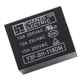 Relæ SLC-24VDC-SL-A, 24V DC/250V AC 30A, 4-benet | AMPUL.eu