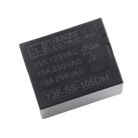 Relais Y3F-SS-105DM 5 V CC, 10 A, 250 V CA, 4 broches