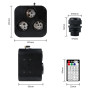 Source LED pour ciel étoilé avec Bluetooth, scintillante, RGBW 2x