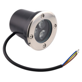 Mini lámpara de techo LED 1W, color negro | AMPUL.eu
