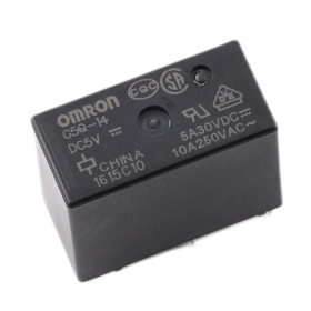 Relé G5Q-14, 5 V CC/277 V CA 10 A, AMPUL.eu