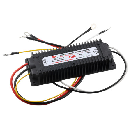 DC/DC nabíječka LiFePO4 baterií 43.8V 10A 400W IP68