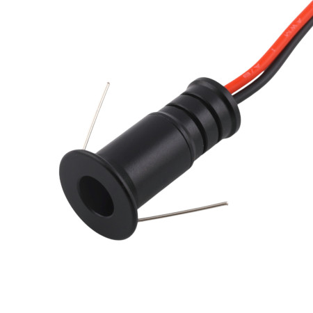 LED-10 Mini Ceiling Light 0.5W, Black, Waterproof IP65