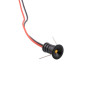 Minilámpara de techo LED-10 color negro, 0,5 W, IP65