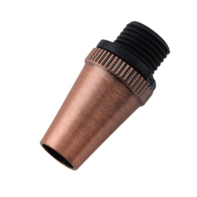 Prensaestopas metálico M10, cobre antiguo