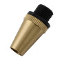 Gold M10 cable gland for pendant lights
