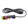 Moduł laserowy czerwony 635nm, linia, Ø18mm, różne kąty