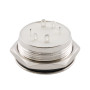 RGB LED Backlit Metal Switch, 25mm, 12-24V DC