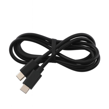 USB-C/USB-C 1m 60W Fast Charging Cable, White and Black