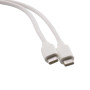 Cable de carga rápida USB-C a USB-C 6A 60W, longitud 1m
