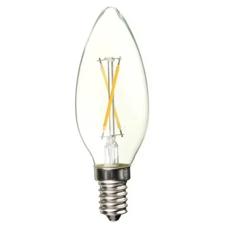 LED-Lampe AMPSM02 Glühfaden, E14 2W, warmweiß, AMPUL.eu