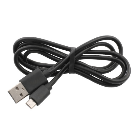 Kabel USB-A/MicroUSB 2A, 20W, 1m – bel ali črn