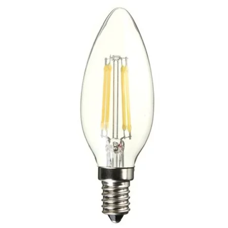 LED-lamppu AMPSM04 Hehkulamppu, E14 4W, lämmin valkoinen