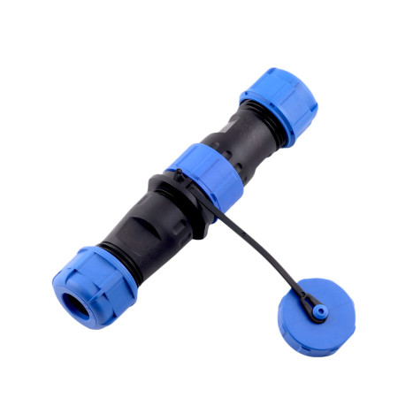 SP1710/SP1711 IP68 wasserdichter Kabelstecker, vergoldet