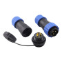 Conector cablu SP20 impermeabil, până la 14 pini, IP68