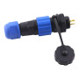 SP13 Panel Mount IP68 Waterproof Connector - Multi-Pin Options