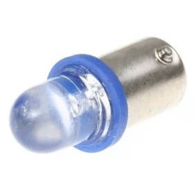 LED 10 mm vtičnica BA9S - modra, 24 V, AMPUL.eu