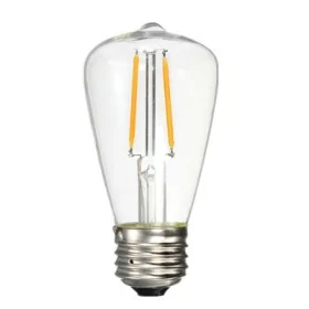LED-lampa AMPST48 Filament, E27 2W, varmvitt, AMPUL.eu