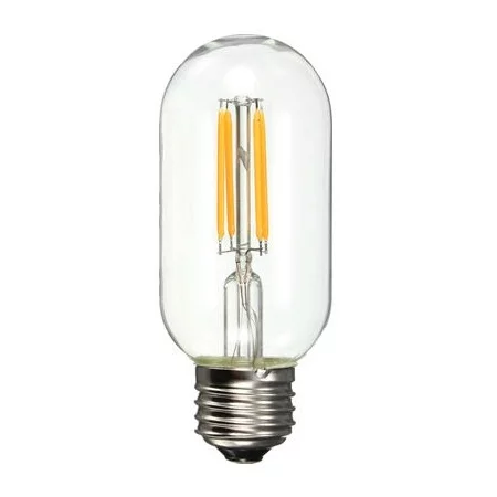 Lampadina LED AMPT45 Filament, E27 4W, bianco caldo, AMPUL.eu