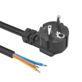 Napájecí kabel zástrčka E (Schuko), 1.5m, 3x1.5mm, 16A