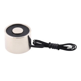 Electroimán 10kg 100N encapsulado industrial IP65 M4