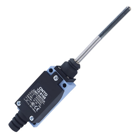 Finecorsa TZ-8168 con molla e asta metallica IP65 CNTD