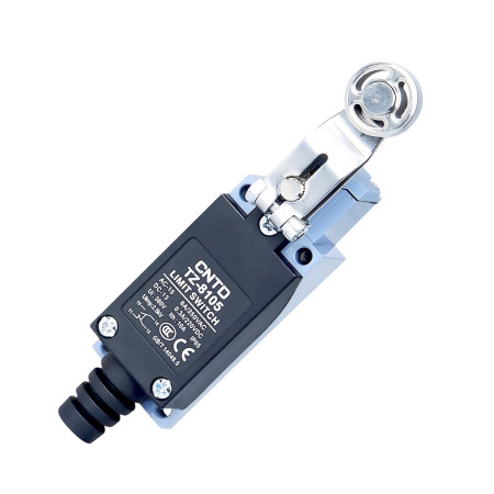 TZ-8105 végálláskapcsoló fémgörgővel és IP65 védelemmel