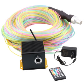 Fiber optic LED set for sensory therapy, 2 meters, RGBW