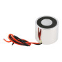Plne zapuzdrený elektromagnet 10kg, 100N, 25x29mm