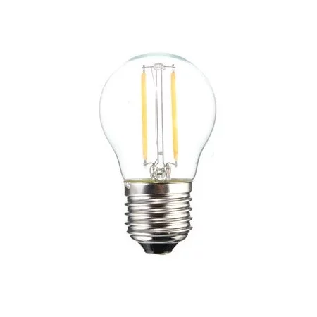 LED-lampa AMPF02 Filament, E27 2W, vit, AMPUL.eu