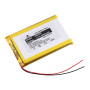 Li-Pol-batteri 6000mAh 3.7V 906090 med skyddschip