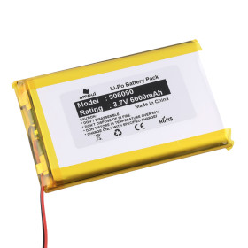 Baterie Li-Pol 6000mAh, 3.7V tip 906090 cu cip de protecție