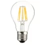 LED-lampa AMPF06 Filament, E27 6W, varmvitt, AMPUL.eu