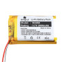 Batería Li-Pol 2000mAh 3,7V 103450, 3 hilos, protección