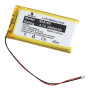 Li-Pol batteri 3000mAh 3,7V 804169 med skyddschip